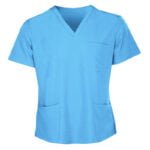 FAGEO BLOUSE MEDICAL STRETCH SHORT SLEEVE 535 - Image 3