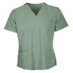 FAGEO BLOUSE MEDICAL STRETCH SHORT SLEEVE 535 - Image 4