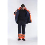 FAGEO JACKET PARKA HIGH VISIBILITY 619 - Image 7