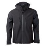 JACKET SOFT SHELL SPORT 3 LAYERS HOODED 011
