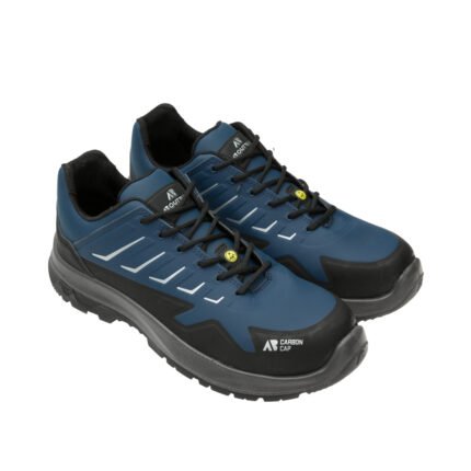 Vega-Blue-Low safety shoes side Cyprus